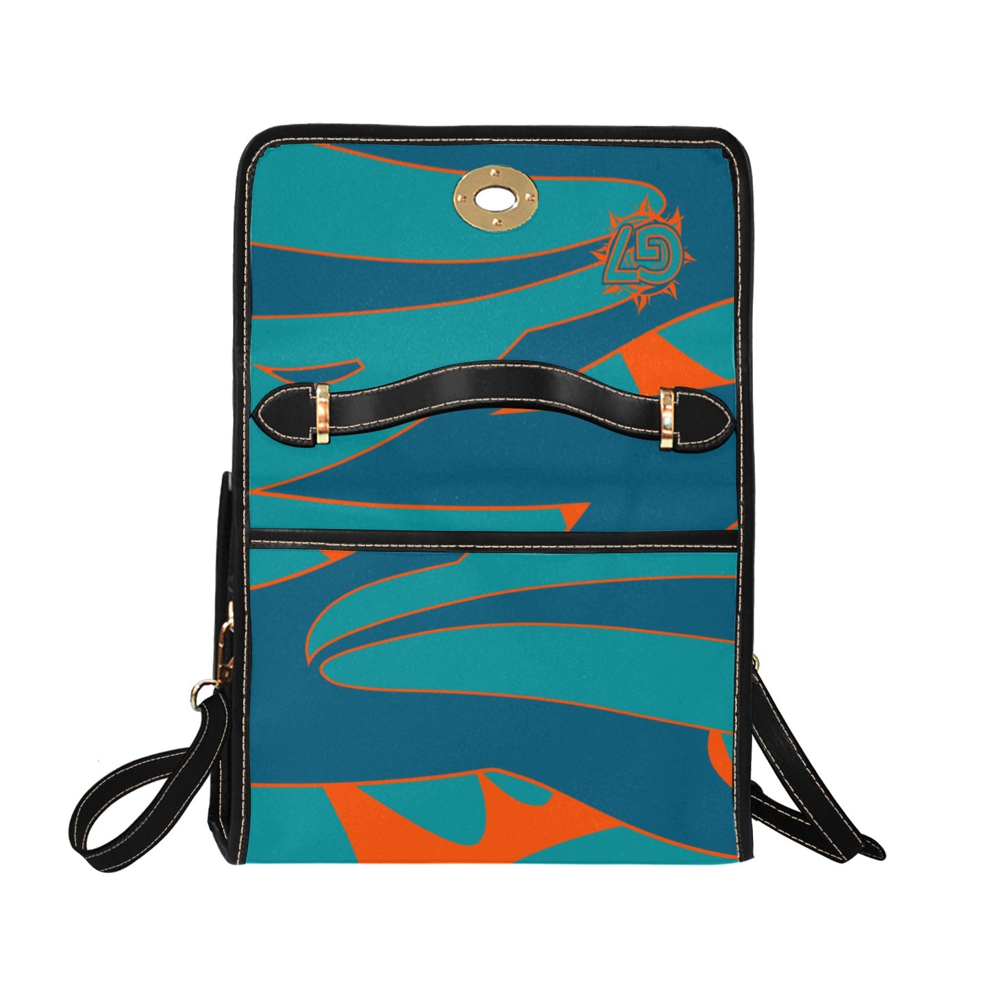 G7 Dolphins Edition Waterproof Canvas Bag-Black