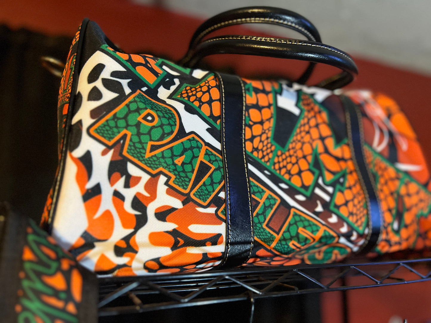 FAMU Rattler Waterproof Travel Bag (18.62 inch x 9.85 inch/"16.14 inch with Handles" x 8.56 inch)
