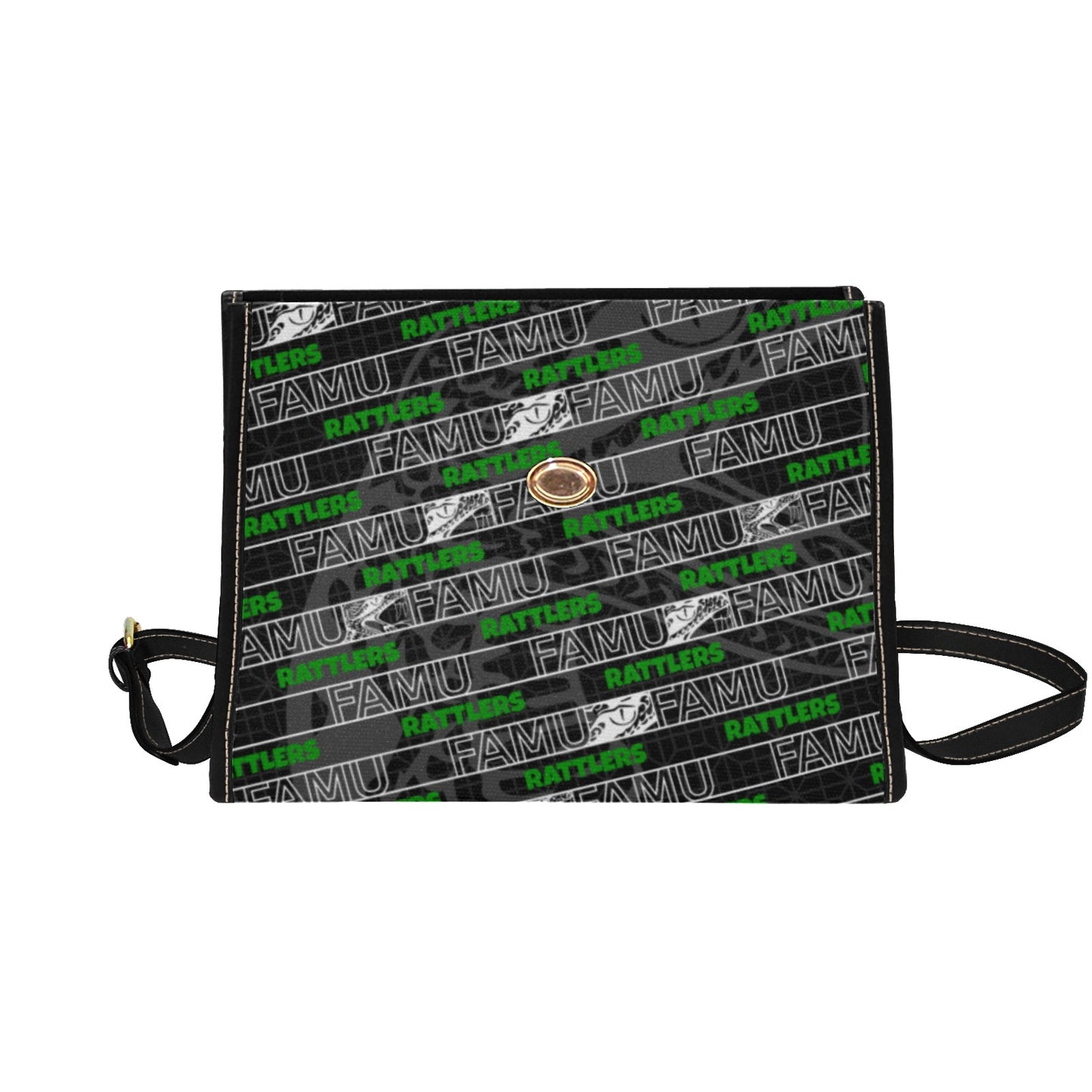 new famu pat bag Waterproof Canvas Bag-Black