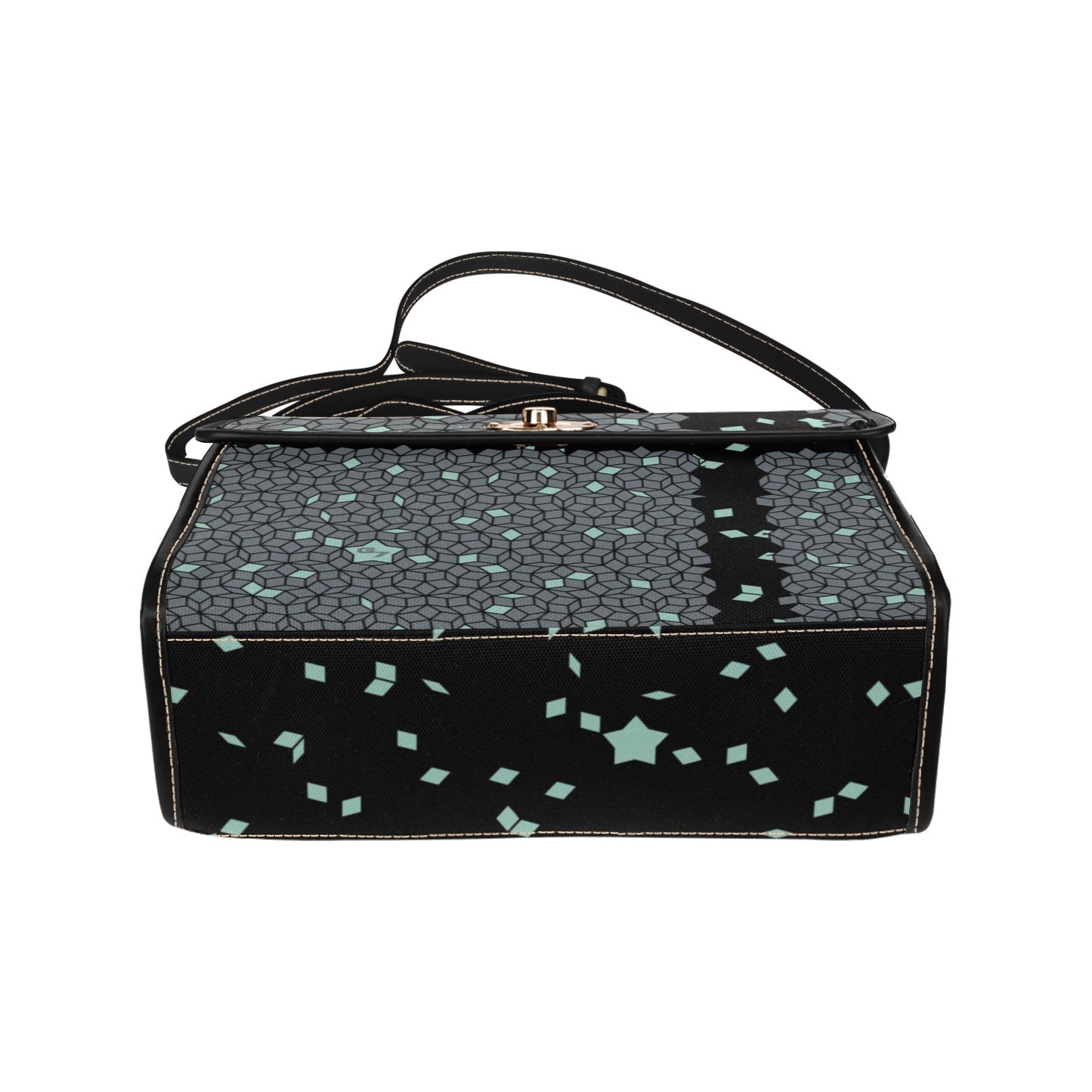 G7… Waterproof Canvas Bag-Black (0pen)