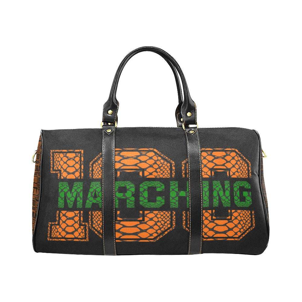 (Pre-Order)Custom Black Marching 100 Travel Bag New Waterproof Large