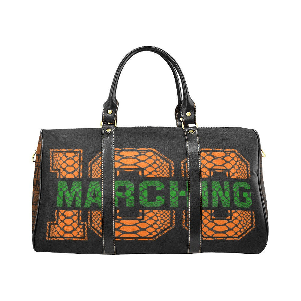 (Pre-Order)Custom Black Marching 100 Travel Bag New Waterproof Large