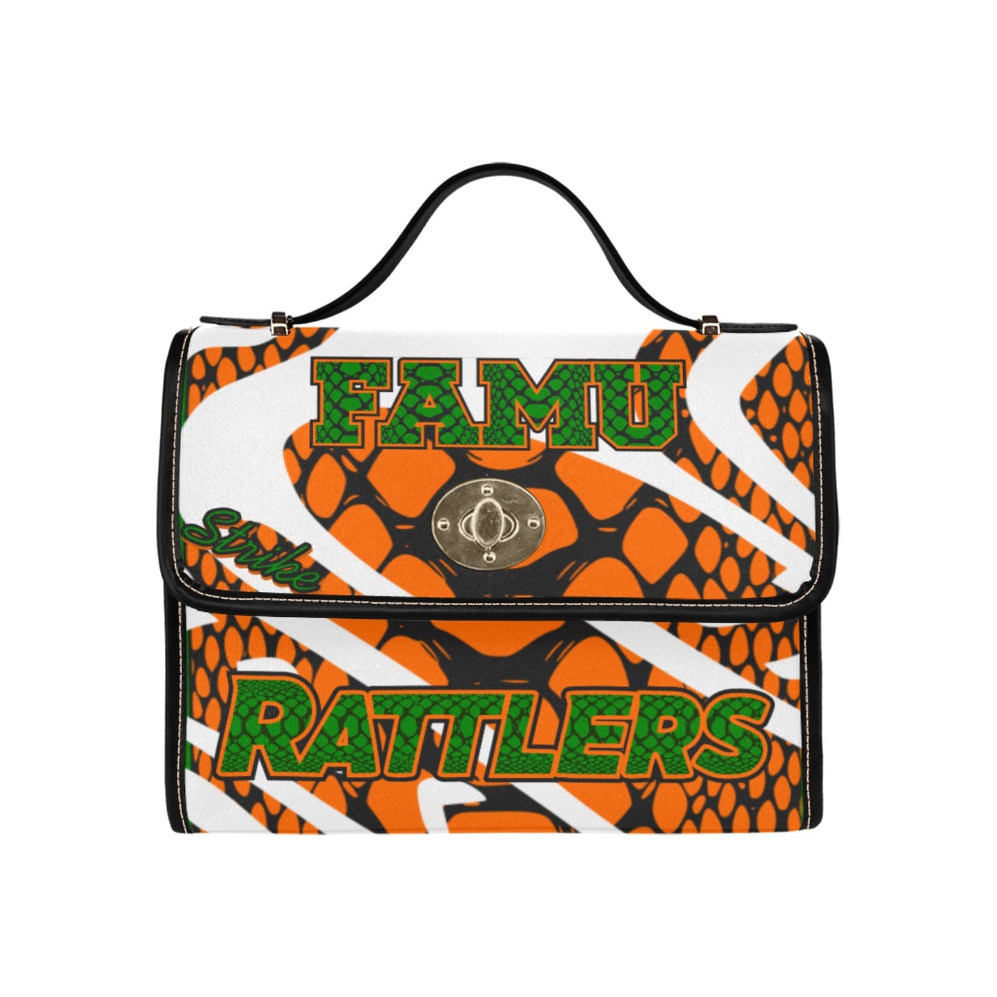 RattlerSkin Rattler purse (white)