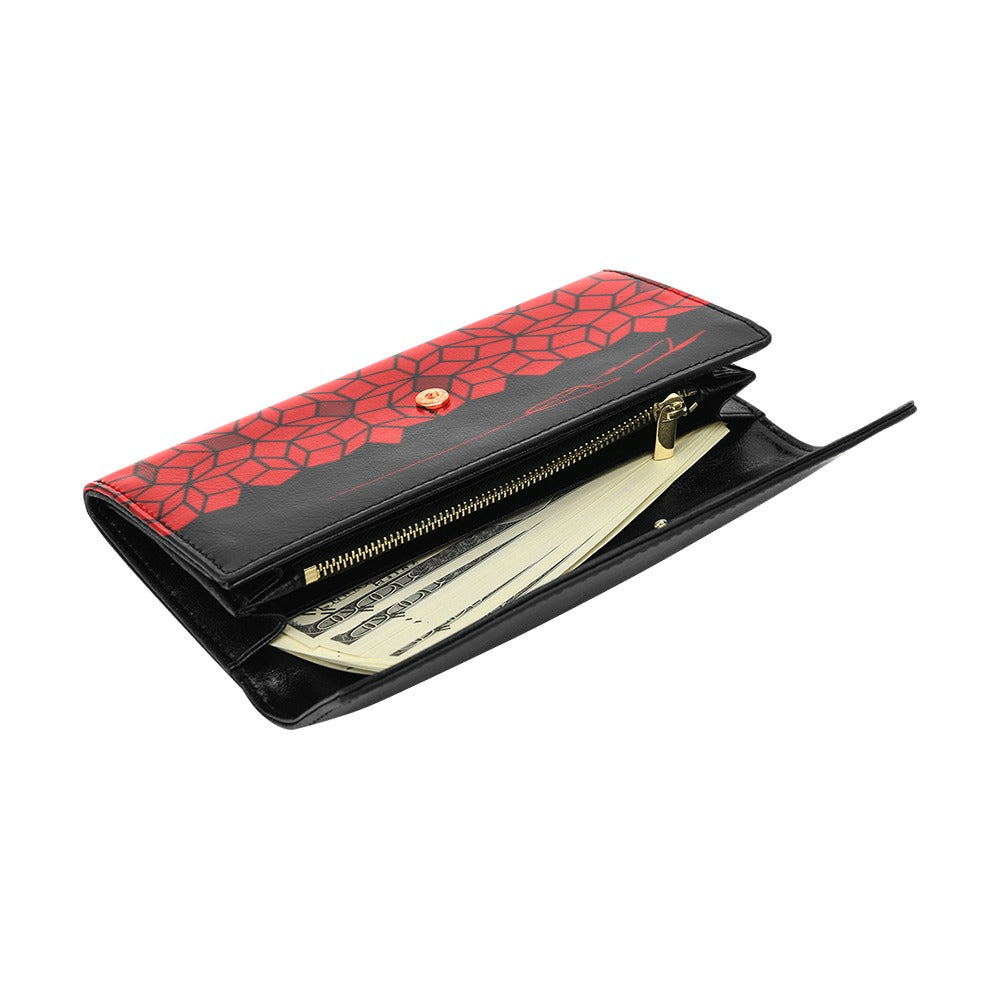 G7 signature collection hand purse red Women's Flap Wallet